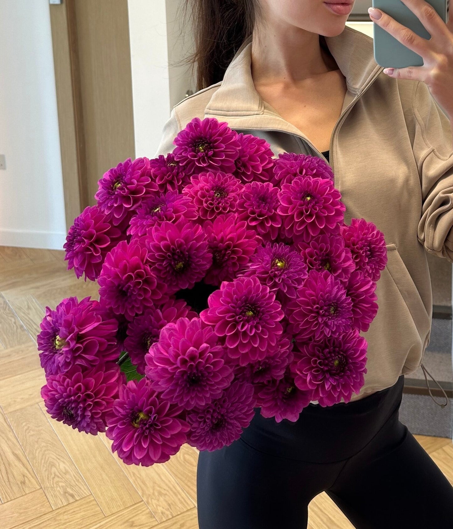 Dahlias in London