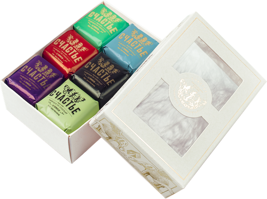 Praline candies, 6 pieces (Set No. 2), 200 g.