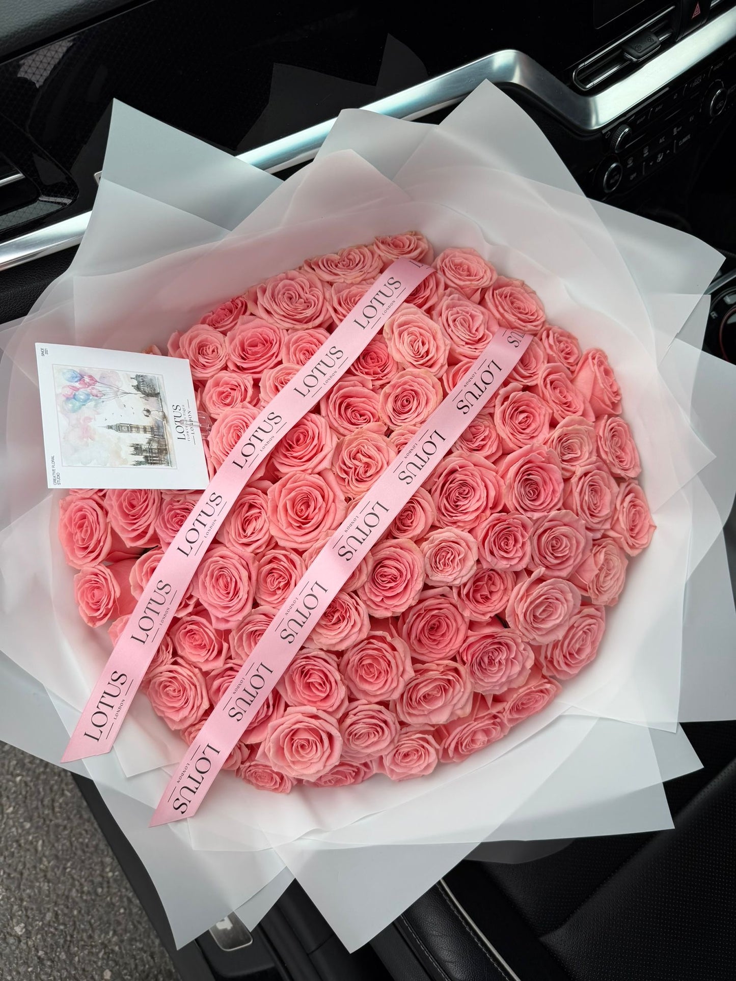 Roses Sofia - 81 stems  | Luxury Rose Bouquet London
