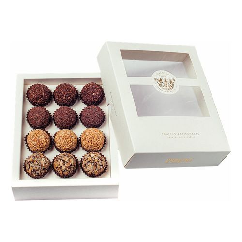 Chocolate truffles, 12 pieces (Set No. 2), 180 g.