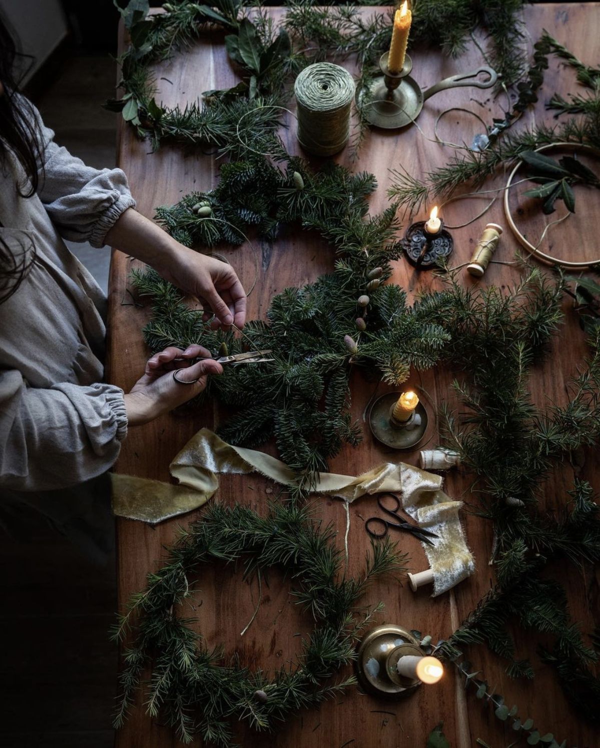 Private Christmas Wreath Workshop - Group Booking (minimum 10 People)