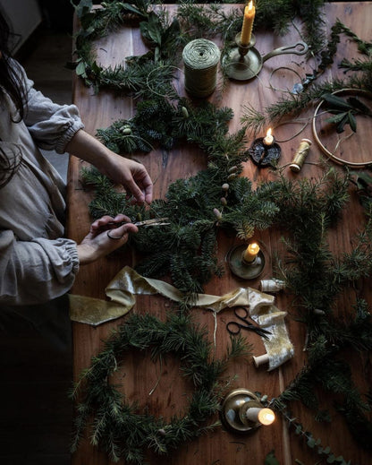 Private Christmas Wreath Workshop - Group Booking (minimum 10 People)
