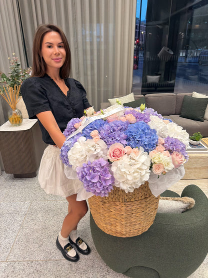 Lavender Sky Basket