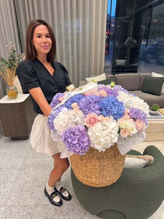 Lavender Sky Basket