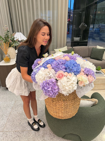 Lavender Sky Basket