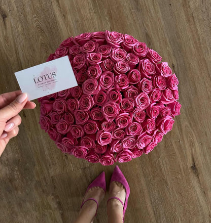 101 pink roses - Luxury bouquet