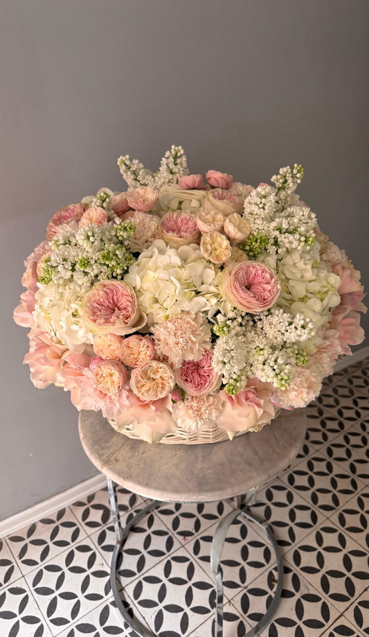 Luxury Peony Rose & Hydrangea Arrangement
