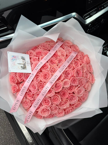 Roses Sofia - 81 stems  | Luxury Rose Bouquet London