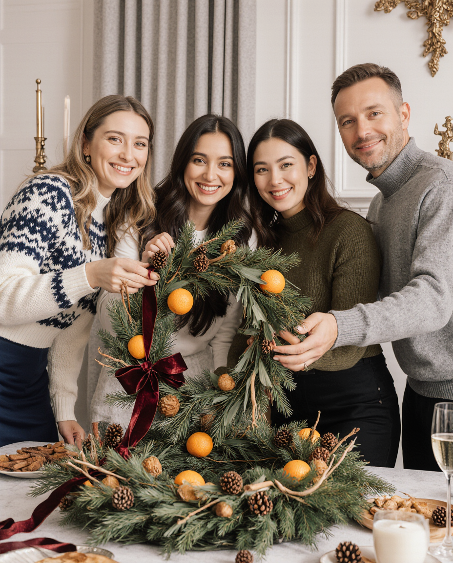 Private Christmas Wreath Workshop - Group Booking (minimum 10 People)